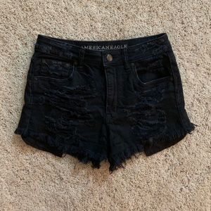 EUC American Eagle Hi-Rise Festival Jean Shorts
